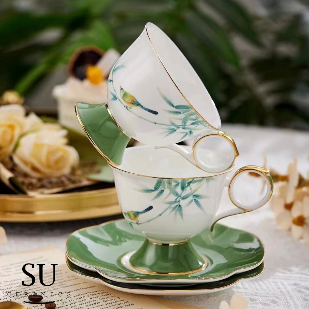 Jade Bamboo Garden Tea Set